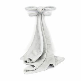 JellyCat Bashful Grey Bunny Blankie