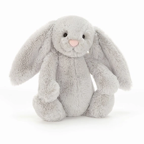 JellyCat Bashful Silver (Grey) Bunny Plush