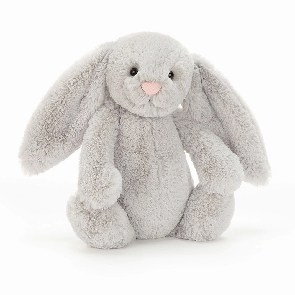 JellyCat Bashful Silver (Grey) Bunny Plush