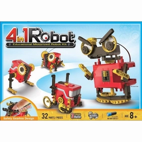 Johnco - 4 in 1 Educational Motorized Robot Kit