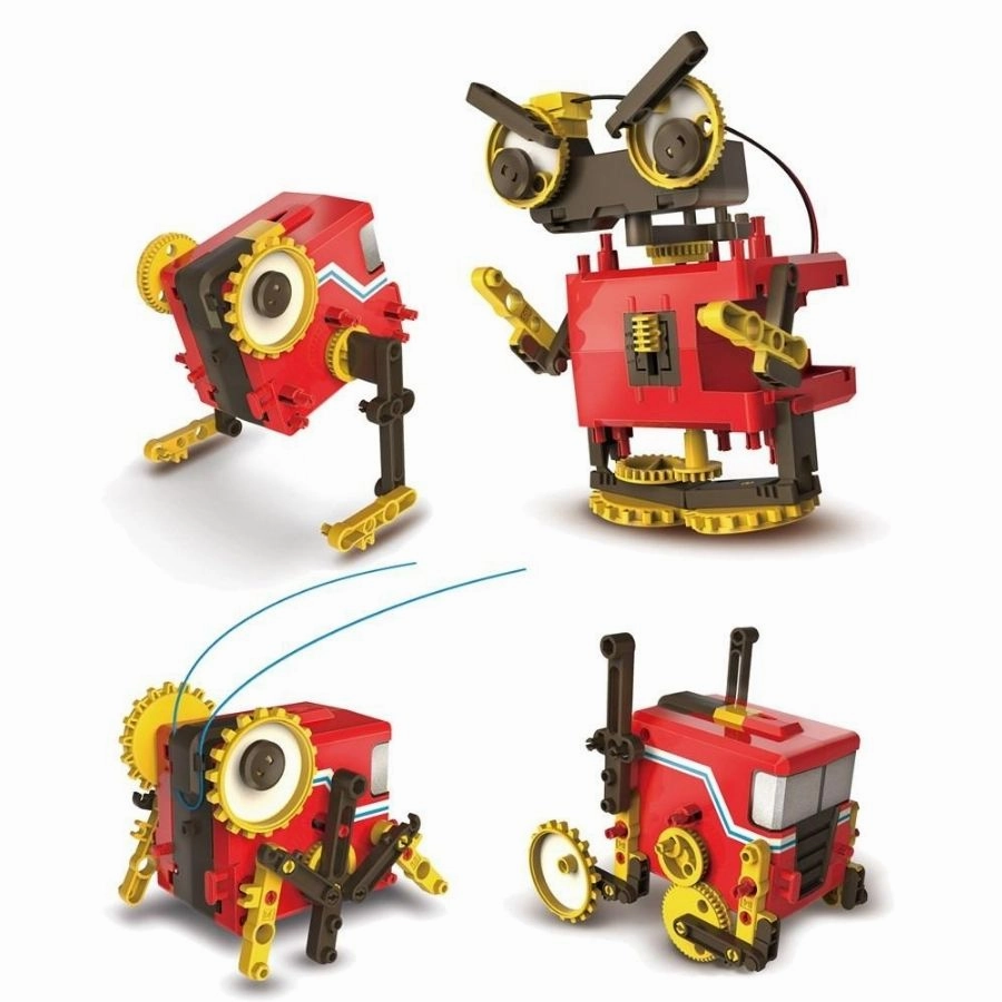 Johnco - 4 in 1 Educational Motorized Robot Kit