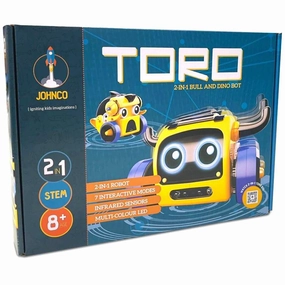 Johnco - Toro 2 in 1 Bull and Dino Bot Robot