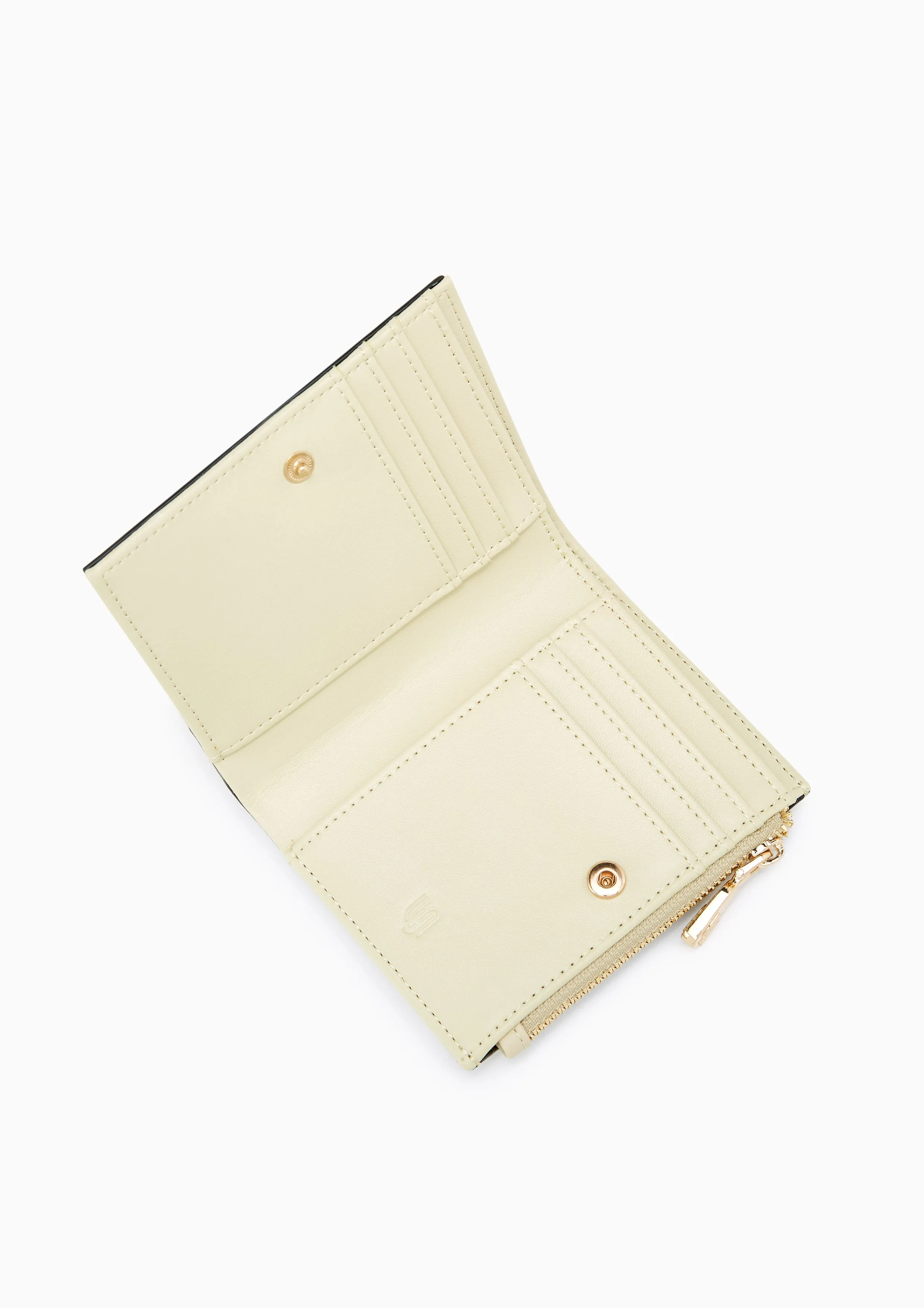 Jovi Short Wallet Beige