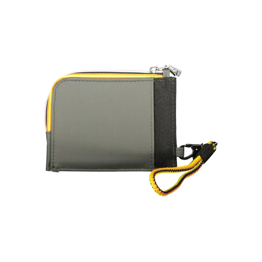 K-WAY Green Polyamide Men Wallet