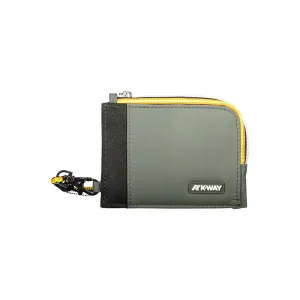 K-WAY Green Polyamide Men Wallet