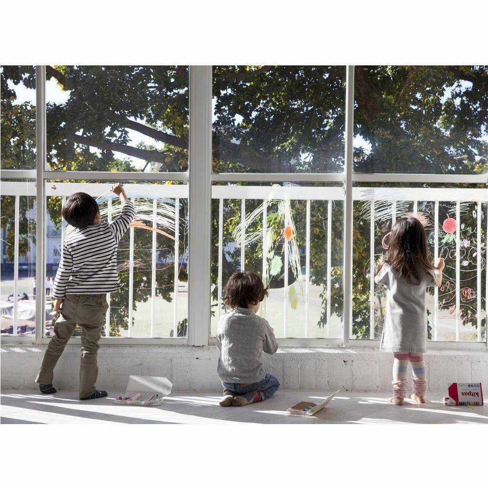 Kitpas Large Window Art Crayons - 12 Colors