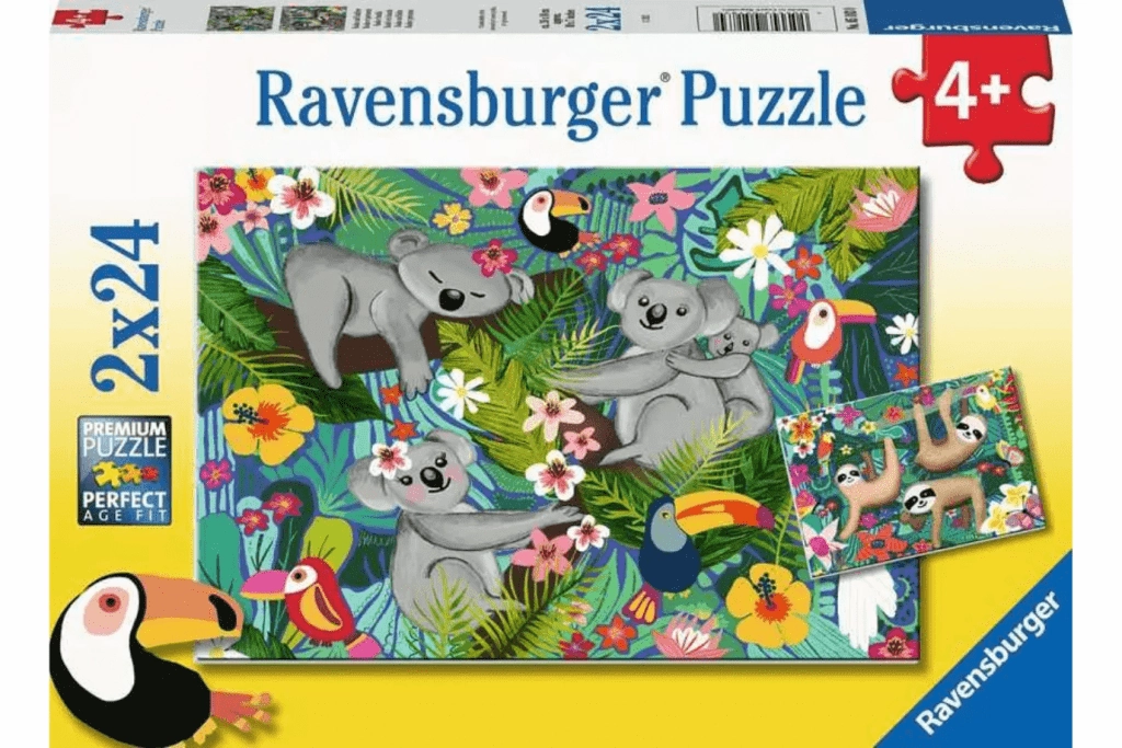 Koalas and Sloths - 2 x 24 pc Puzzles