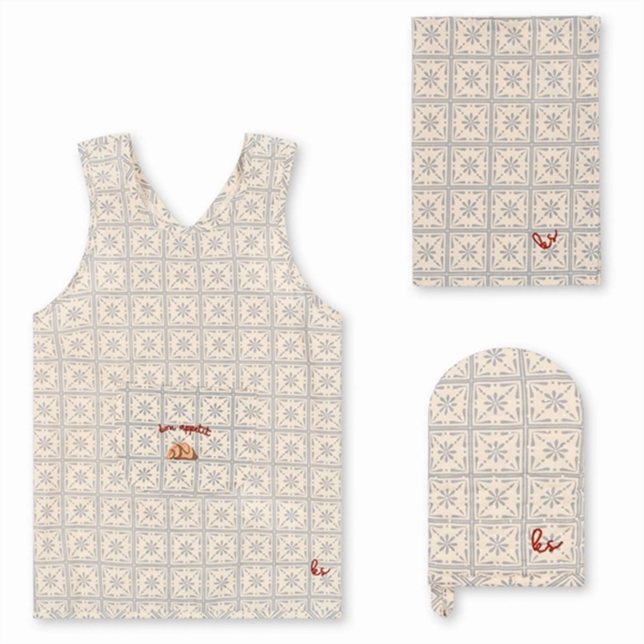 Konges Sljd Apron Set Kids Petite Cuisine
