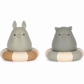 Konges Sljd Bath Toys Silicone 2-pack Almond Mix