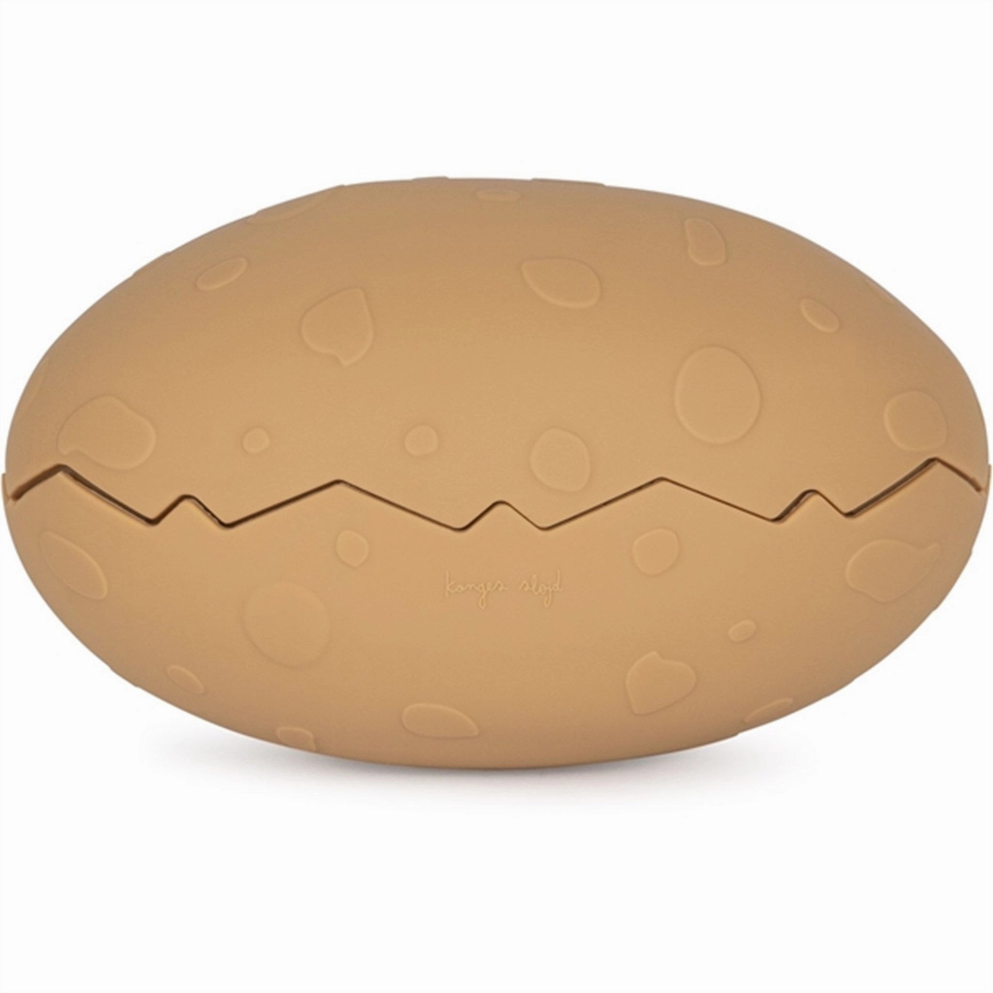 Konges Sljd Bathtoy Dino Egg Almond Mix