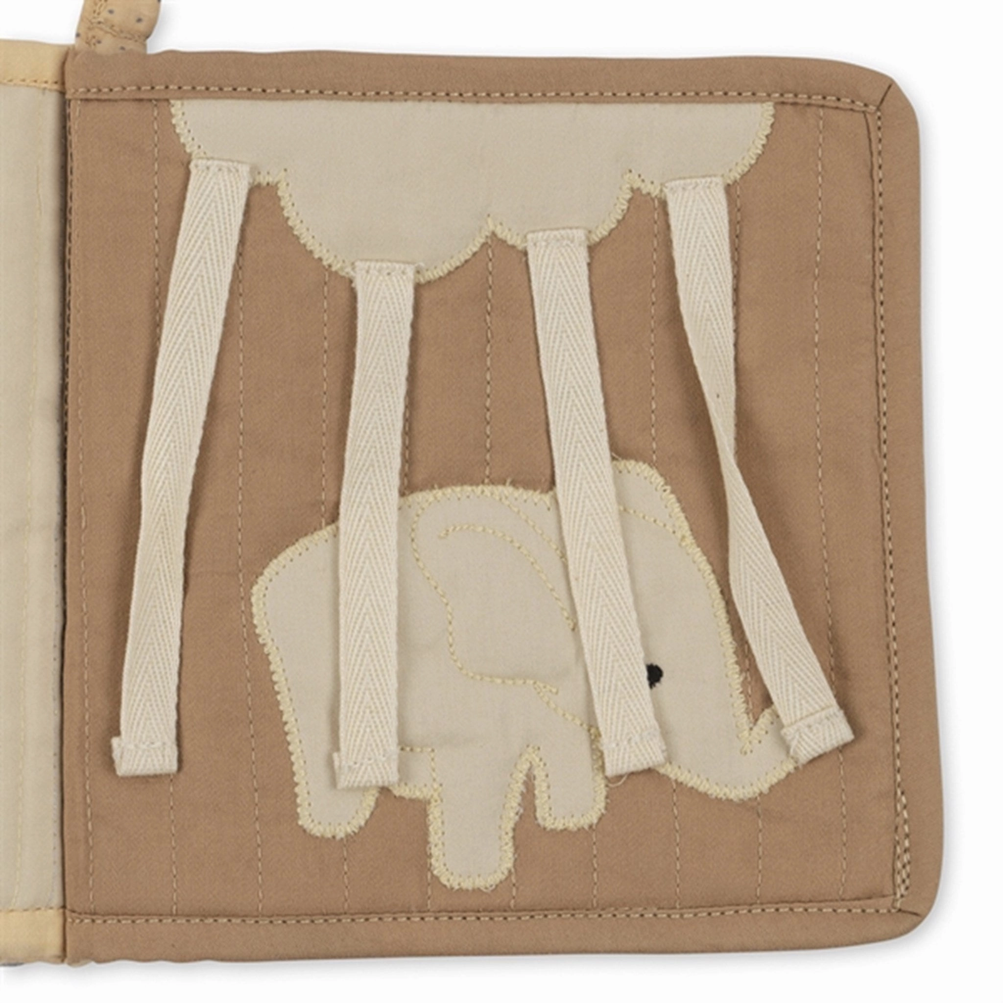 Konges Sljd Brazilian Sand Fabric Book Zoo