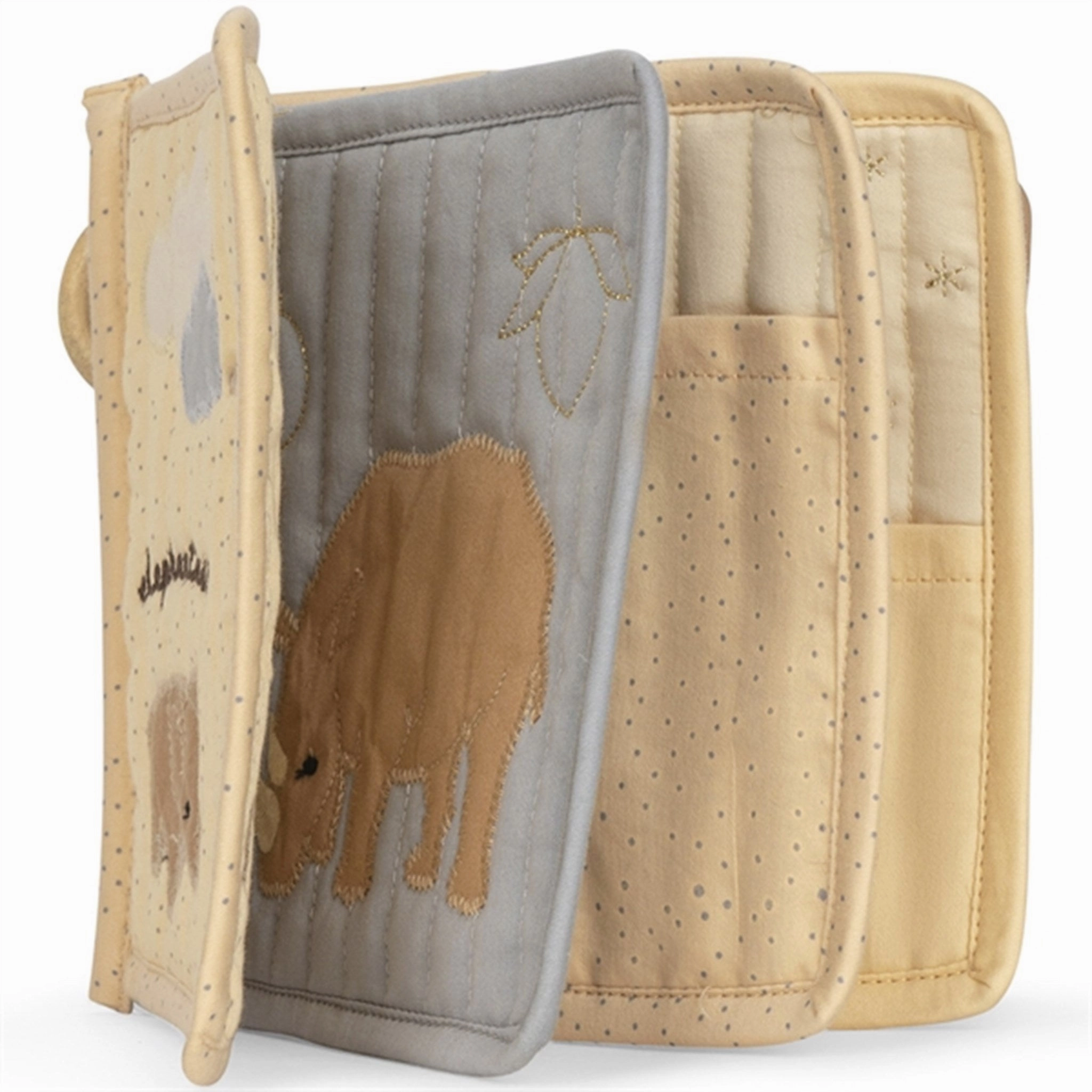 Konges Sljd Brazilian Sand Fabric Book Zoo