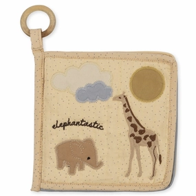 Konges Sljd Brazilian Sand Fabric Book Zoo