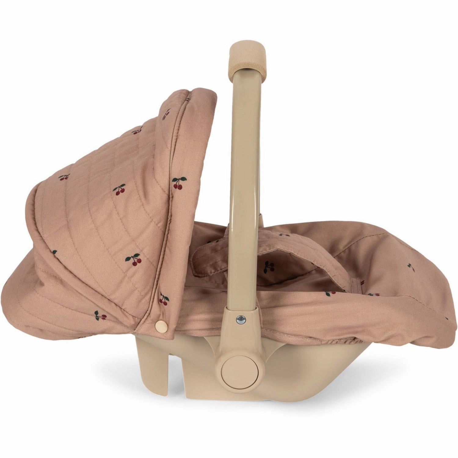 Konges Sljd Doll Play Car Seat Cherry