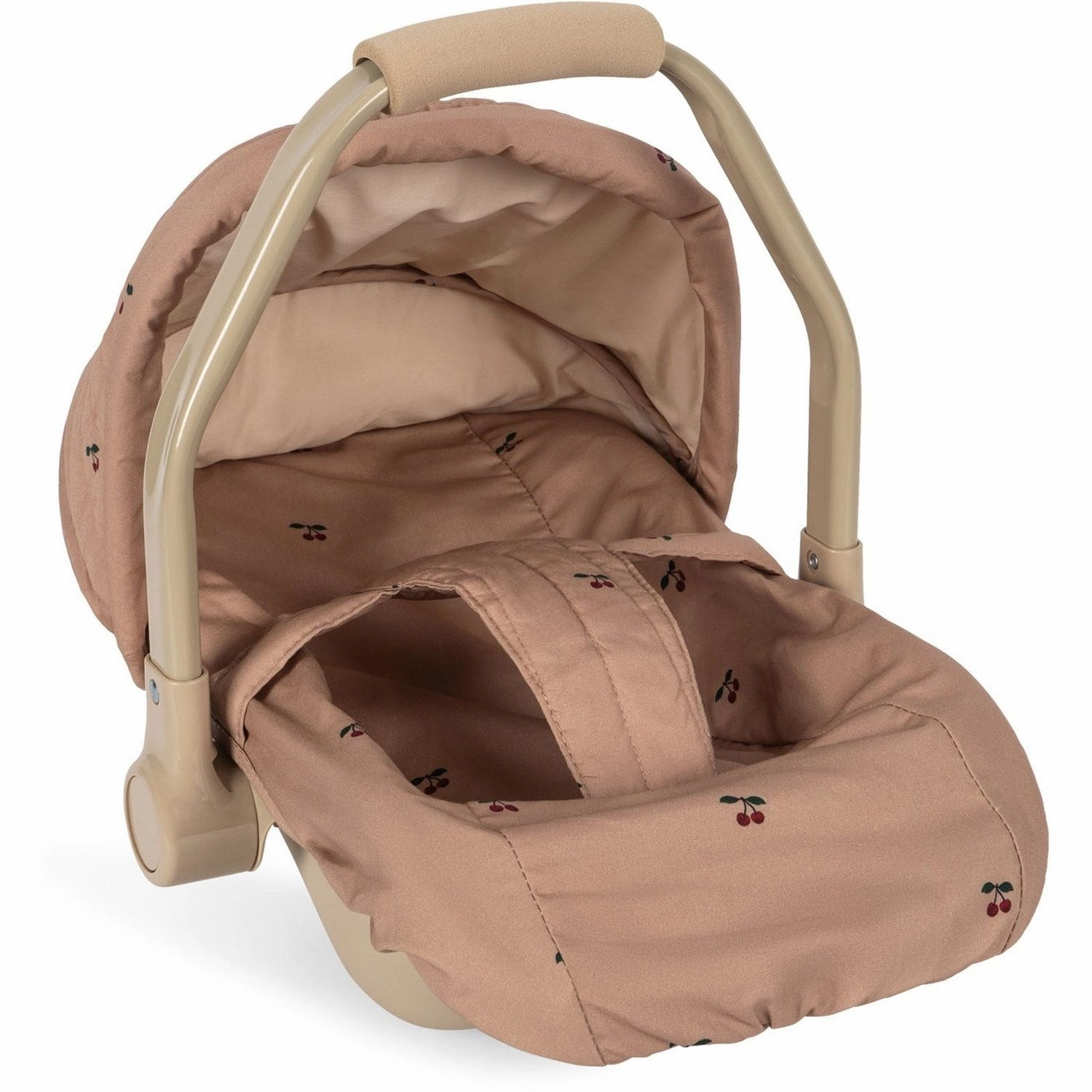 Konges Sljd Doll Play Car Seat Cherry
