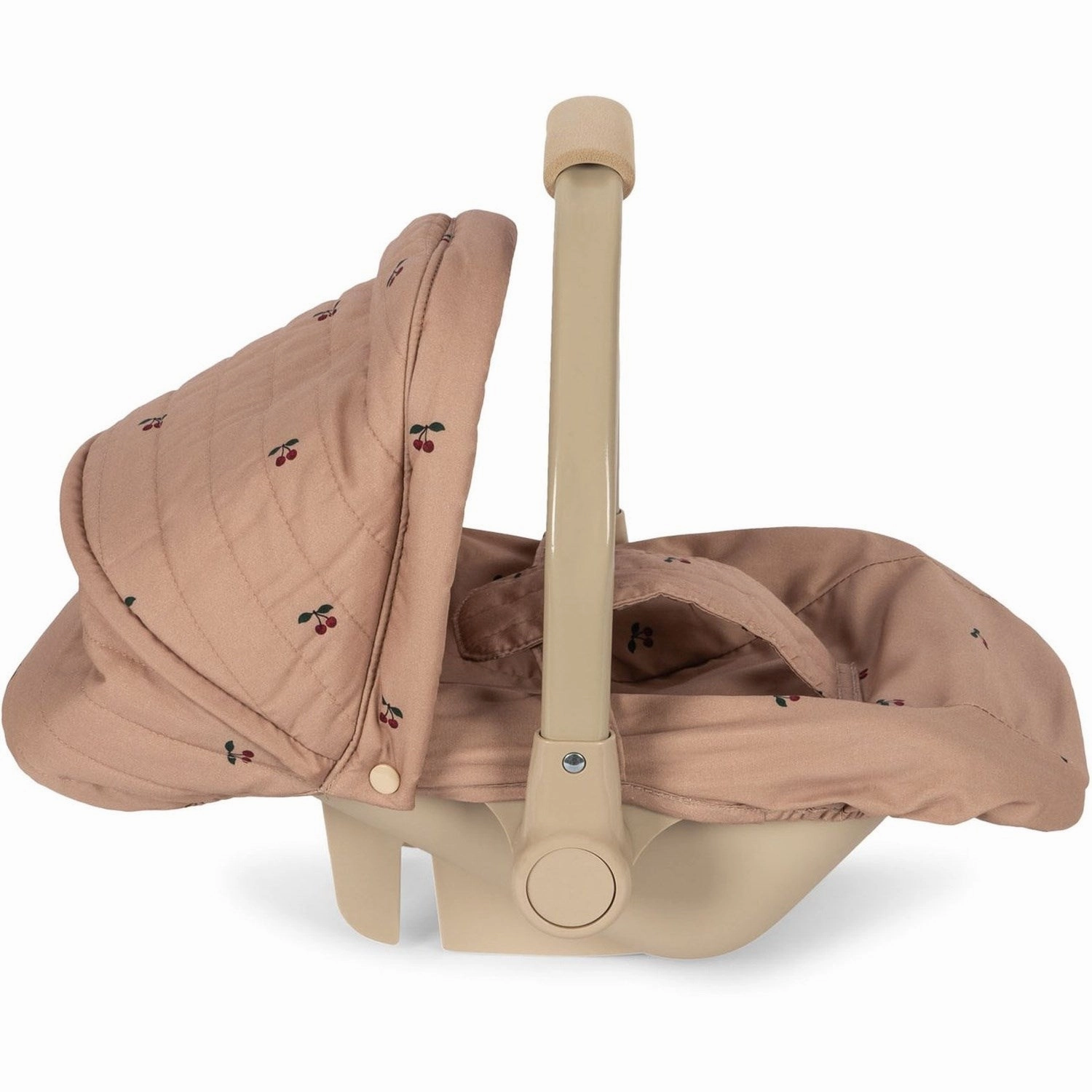 Konges Sljd Doll Play Car Seat Cherry