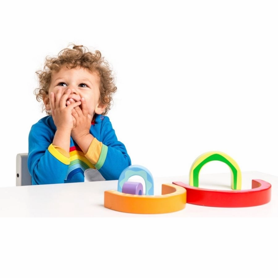 Le Toy Van - Petilou Rainbow Tunnel Wooden Toy