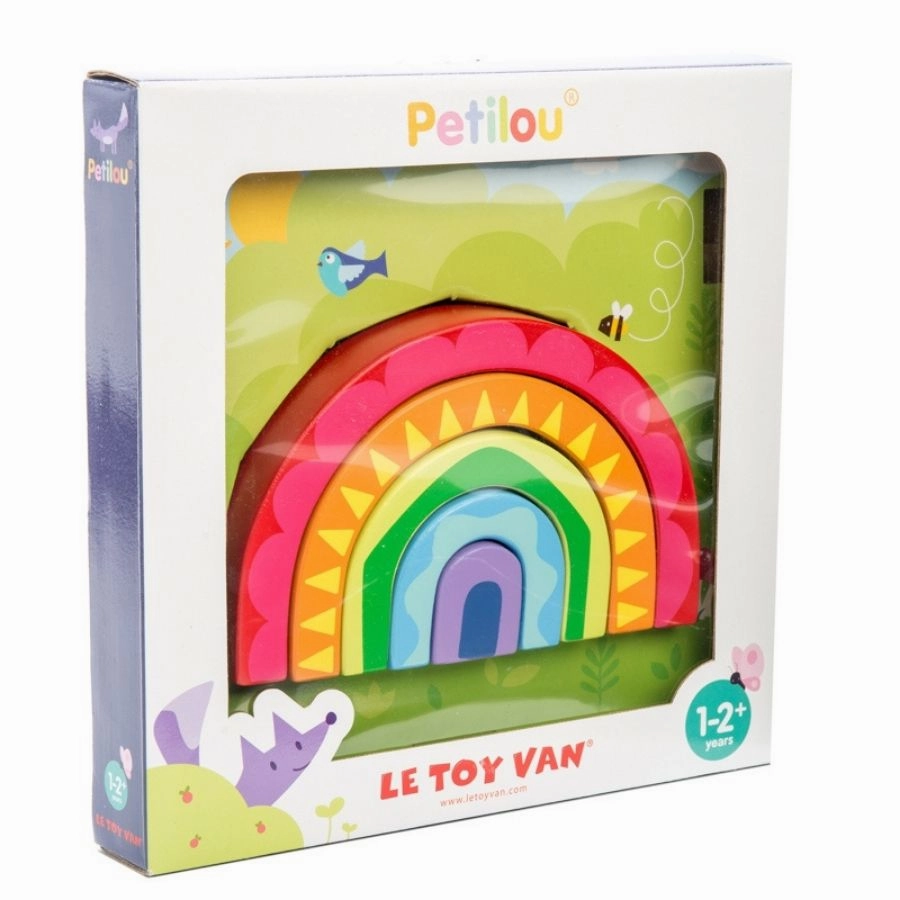 Le Toy Van - Petilou Rainbow Tunnel Wooden Toy