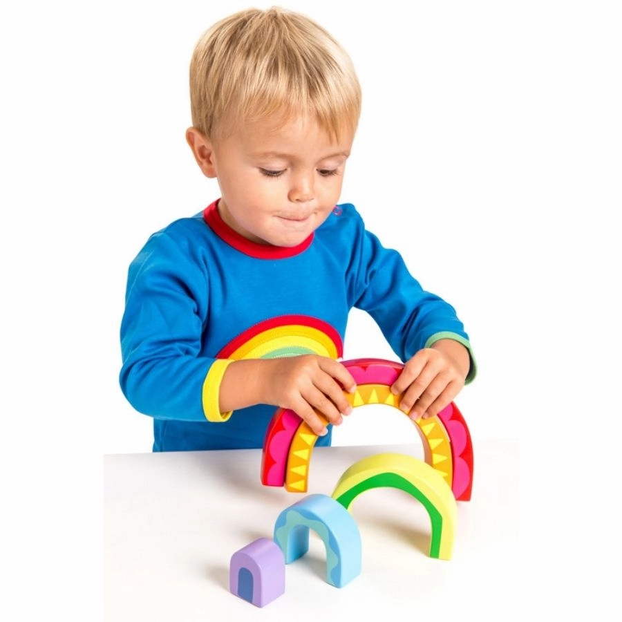 Le Toy Van - Petilou Rainbow Tunnel Wooden Toy