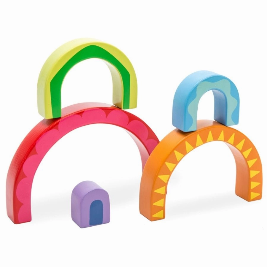 Le Toy Van - Petilou Rainbow Tunnel Wooden Toy