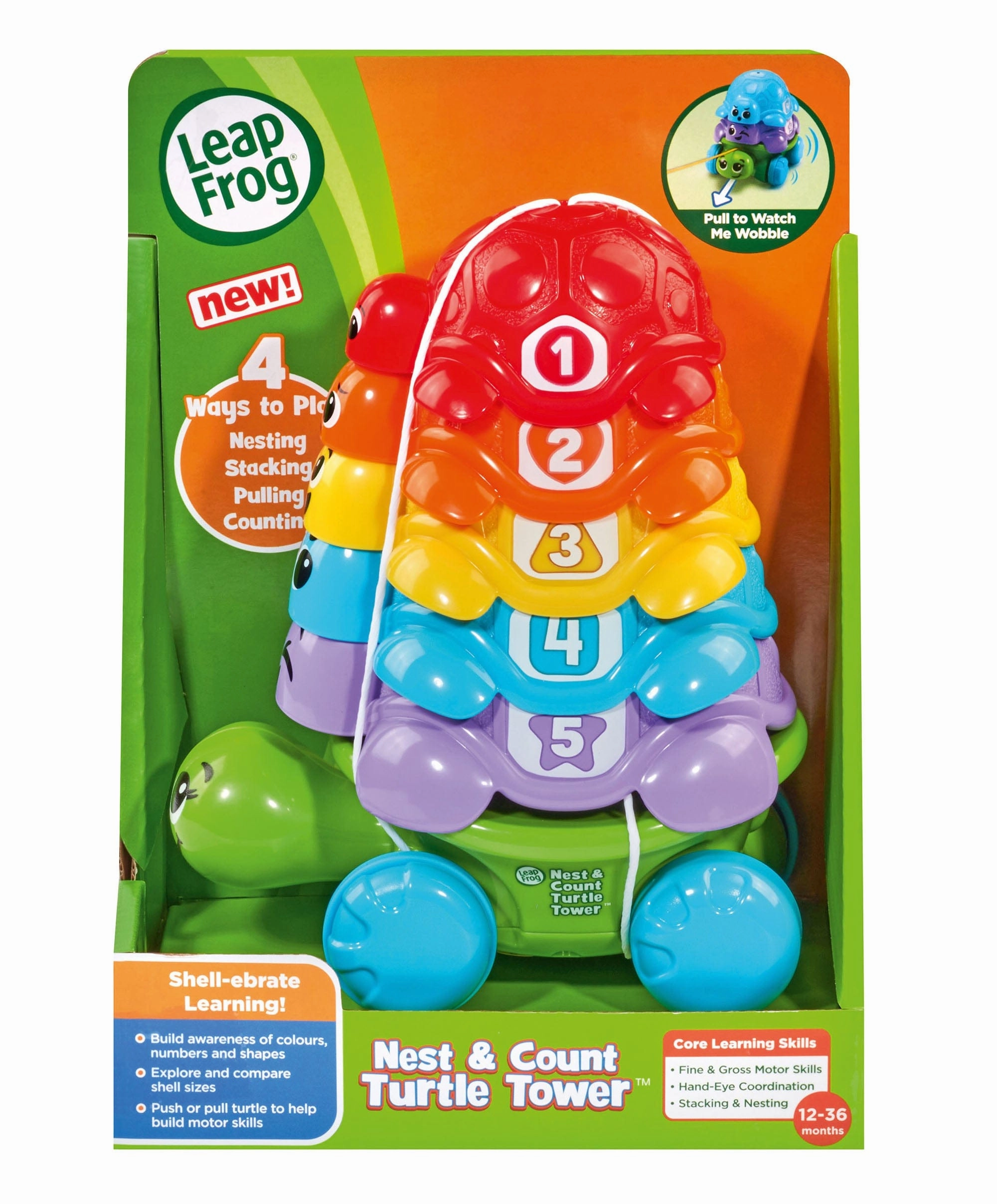 Leapfrog Nest & Count Turtle Tower