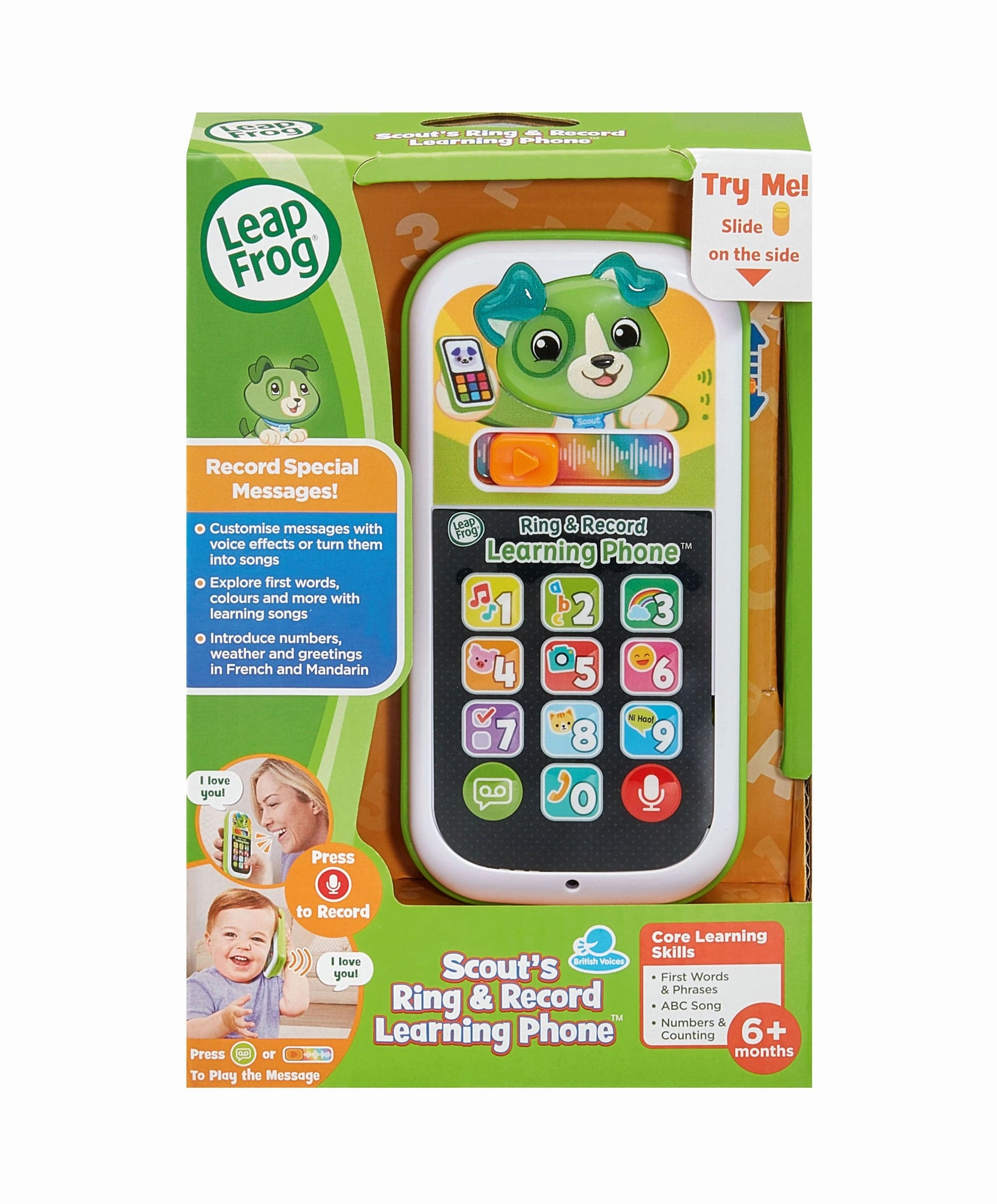 LeapFrog Scouts Ring & Record Phone