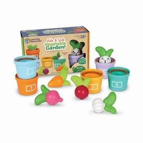 Learning Resources - Hide & Seek Vegetable Garden: Fun Learning Toy for Toddlers and Preschoolers