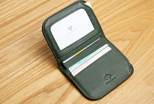 Leather Cute billfold Slim Wallet Change Card Holders Wallets Purse For Women Girl