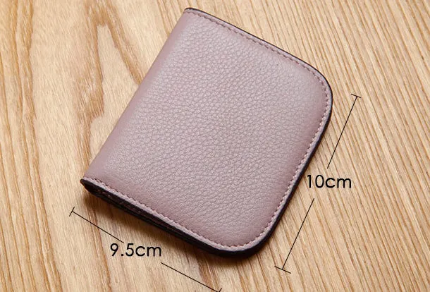Leather Cute billfold Slim Wallet Change Card Holders Wallets Purse For Women Girl