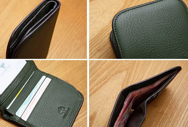 Leather Cute billfold Slim Wallet Change Card Holders Wallets Purse For Women Girl