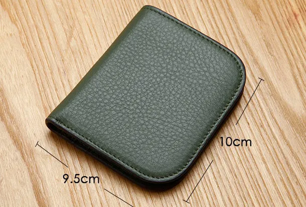 Leather Cute billfold Slim Wallet Change Card Holders Wallets Purse For Women Girl