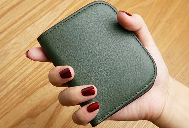 Leather Cute billfold Slim Wallet Change Card Holders Wallets Purse For Women Girl