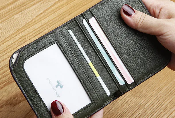 Leather Cute billfold Slim Wallet Change Card Holders Wallets Purse For Women Girl
