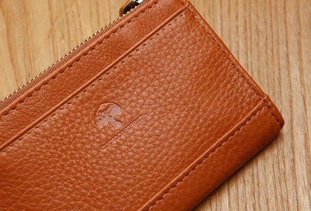Leather Cute billfold Slim Wallets Change Card Holder Wallets Purses For Women Girl