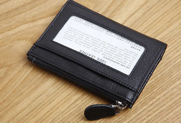 Leather Cute billfold Slim Wallets Change Card Holder Wallets Purses For Women Girl
