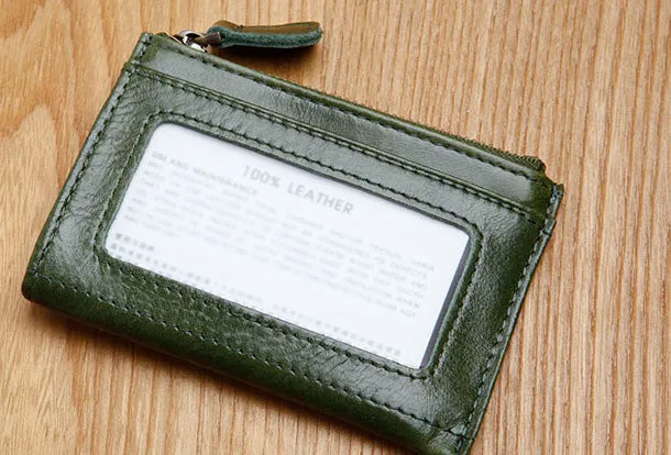 Leather Cute billfold Slim Wallets Change Card Holder Wallets Purses For Women Girl