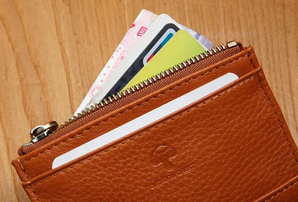 Leather Cute billfold Slim Wallets Change Card Holder Wallets Purses For Women Girl