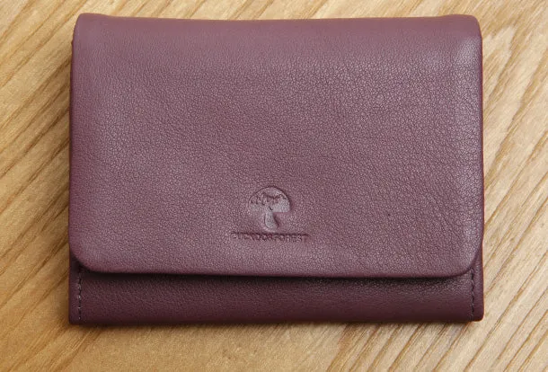 Leather Cute billfold Slim Wallets Change Card Holders Wallet Purse For Women Girl