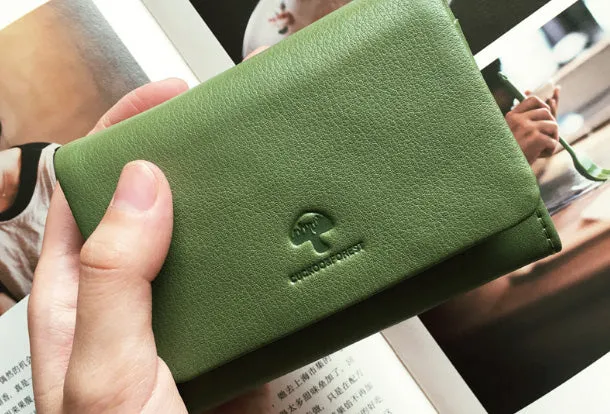 Leather Cute billfold Slim Wallets Change Card Holders Wallet Purse For Women Girl