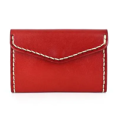 Leather Mens Card Wallet Front Pocket Wallets Cool Small Change Wallet for Men