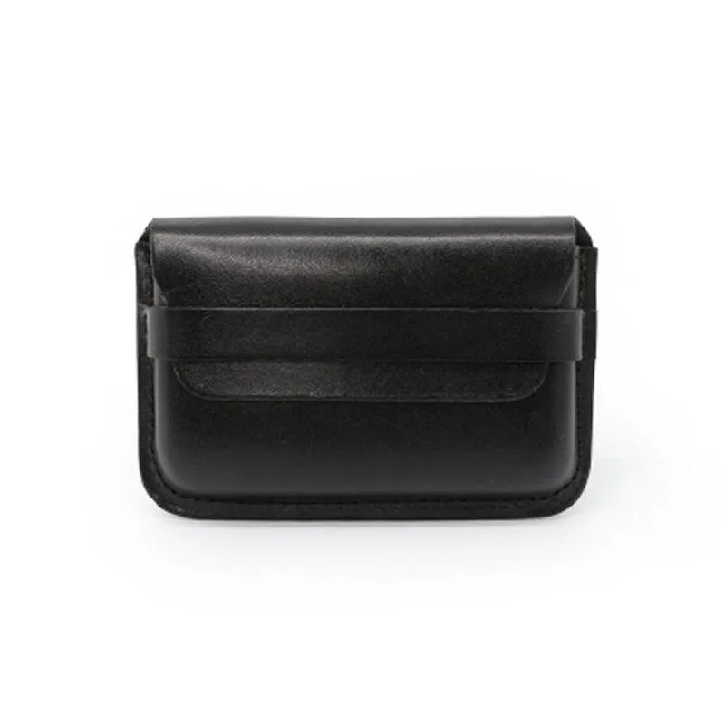 Leather Mens Card Wallets Front Pocket Wallets Cool Small Change Wallets for Men