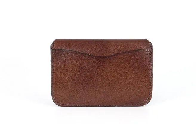Leather Mens Card Wallets Front Pocket Wallets Cool Small Change Wallets for Men