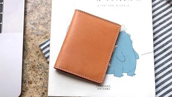 Leather Mens Card Wallets Small Wallet Slim Wallet Front Pocket Wallet for Men