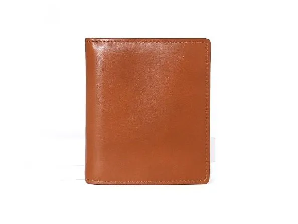 Leather Mens Slim Bifold Small Wallet Front Pocket Wallet billfold Small Wallet for Men