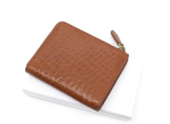 Leather Mens Zipper Small Wallet Slim Wallet Front Pocket Wallet billfold Card Wallet for Men