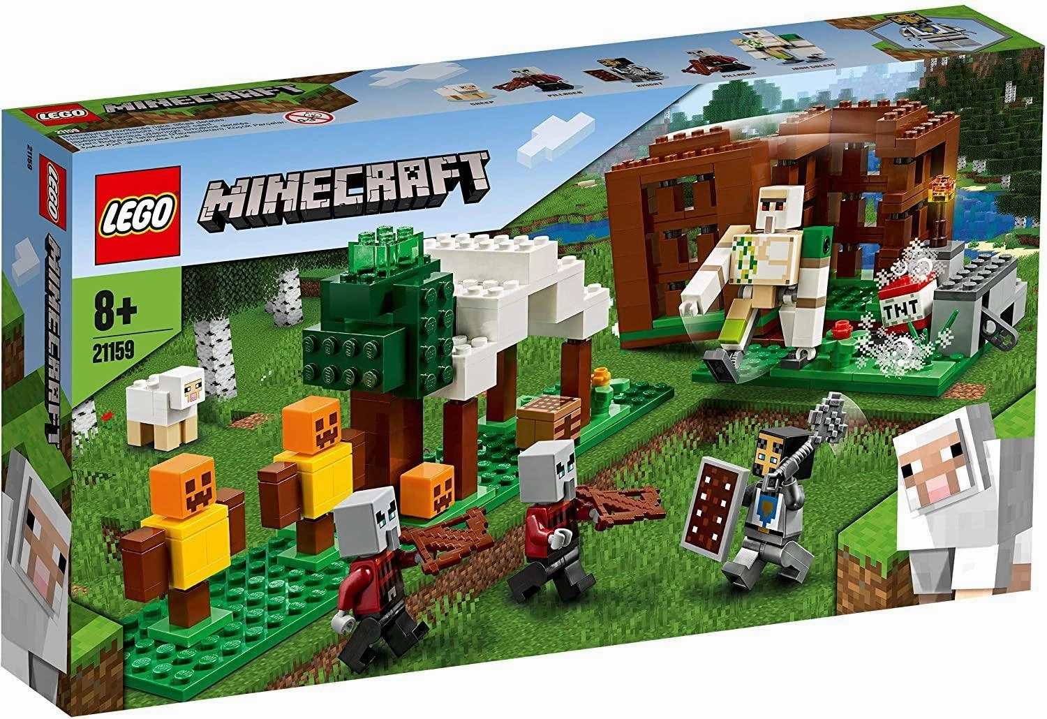 LEGO 21159 MINECRAFT The Pillager Outpost Action Figures