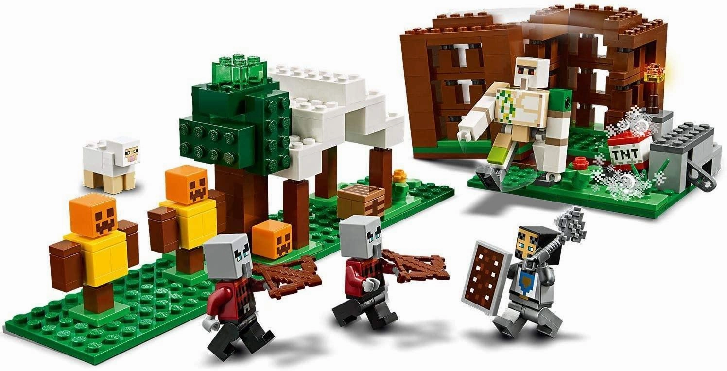 LEGO 21159 MINECRAFT The Pillager Outpost Action Figures