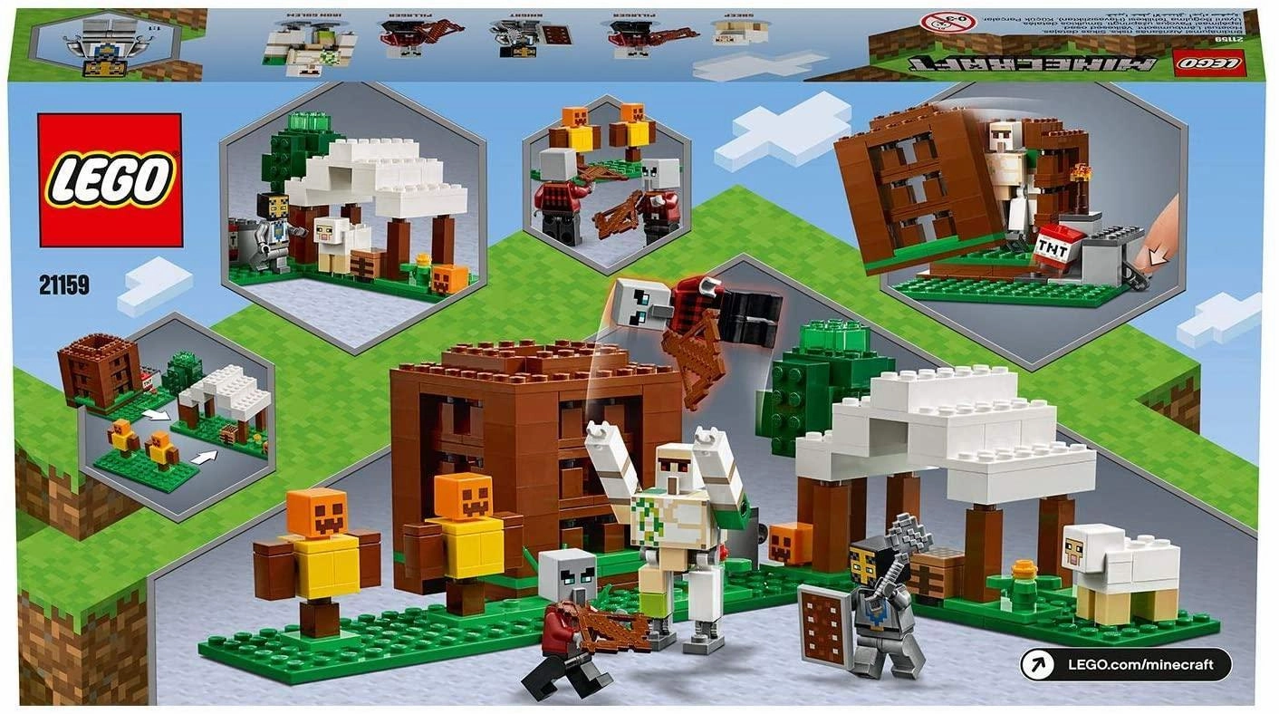 LEGO 21159 MINECRAFT The Pillager Outpost Action Figures