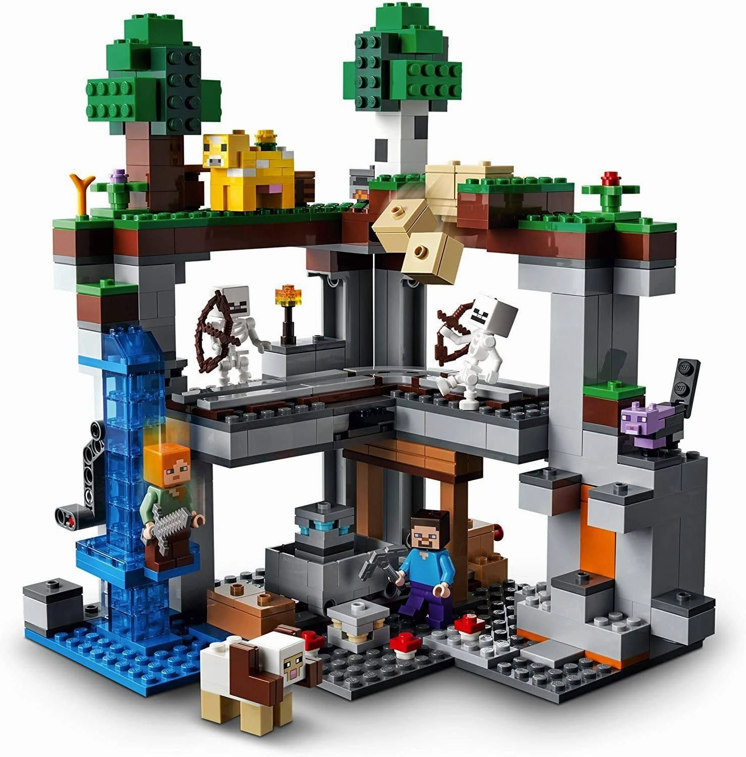 LEGO 21169 Minecraft The First Adventure Nether Playset