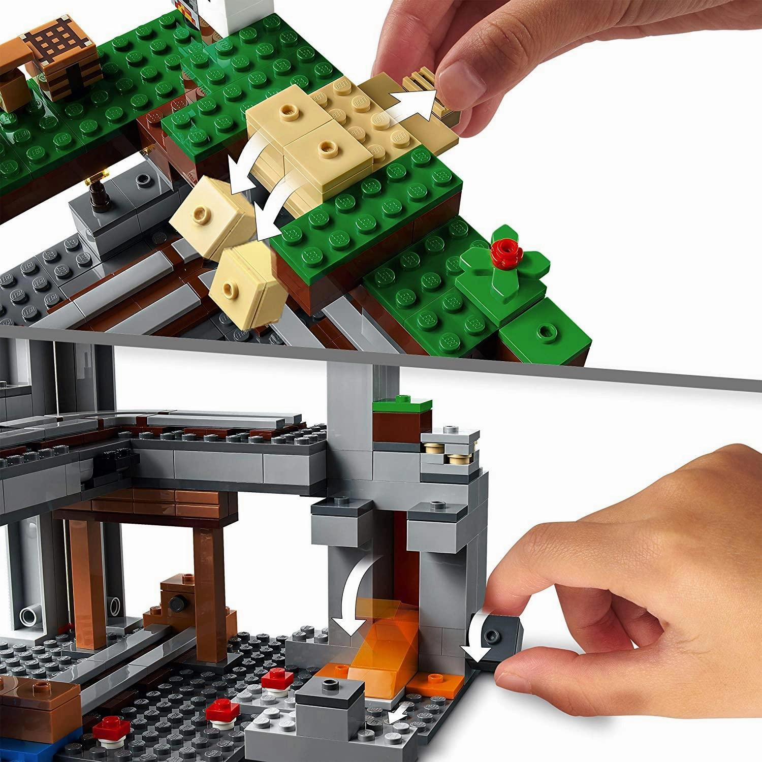 LEGO 21169 Minecraft The First Adventure Nether Playset